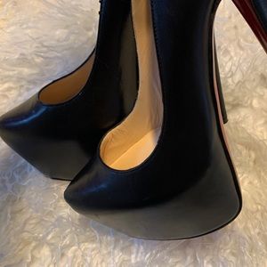 Christian Louboutins daffodil pumps